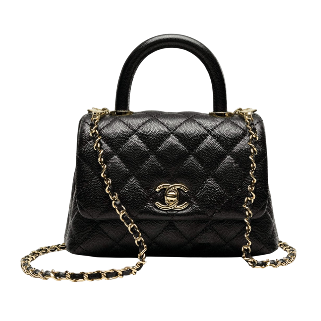 Chanel Flap Bag With Top Handle